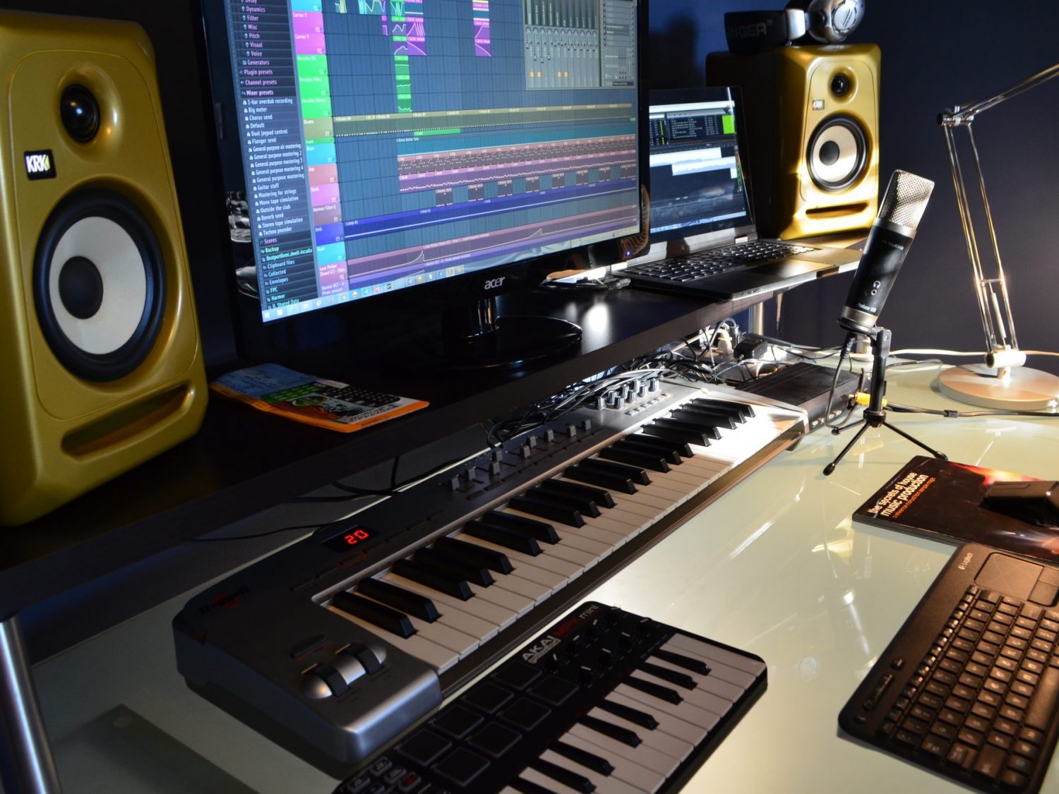 writing and producing music