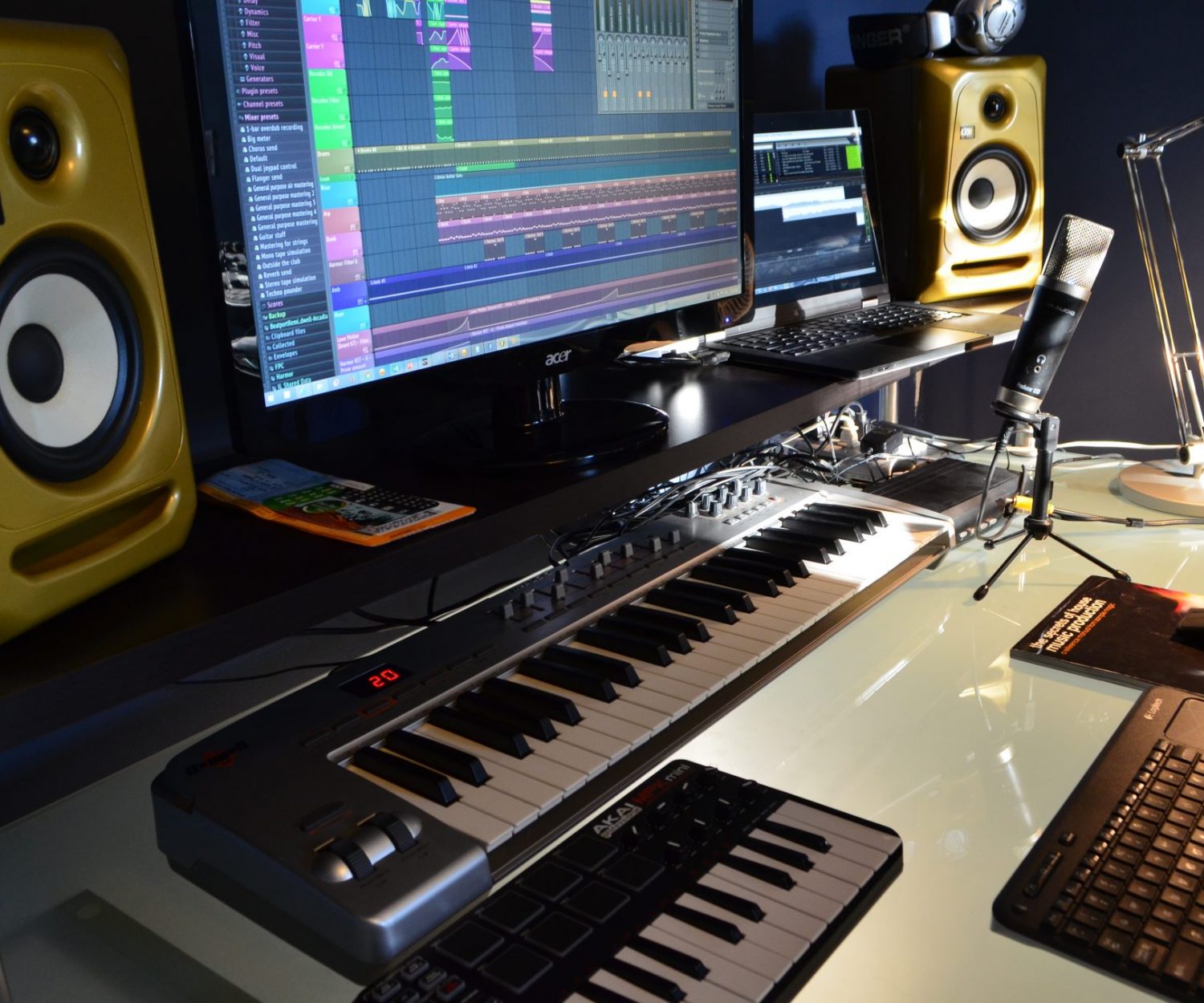 writing and producing music